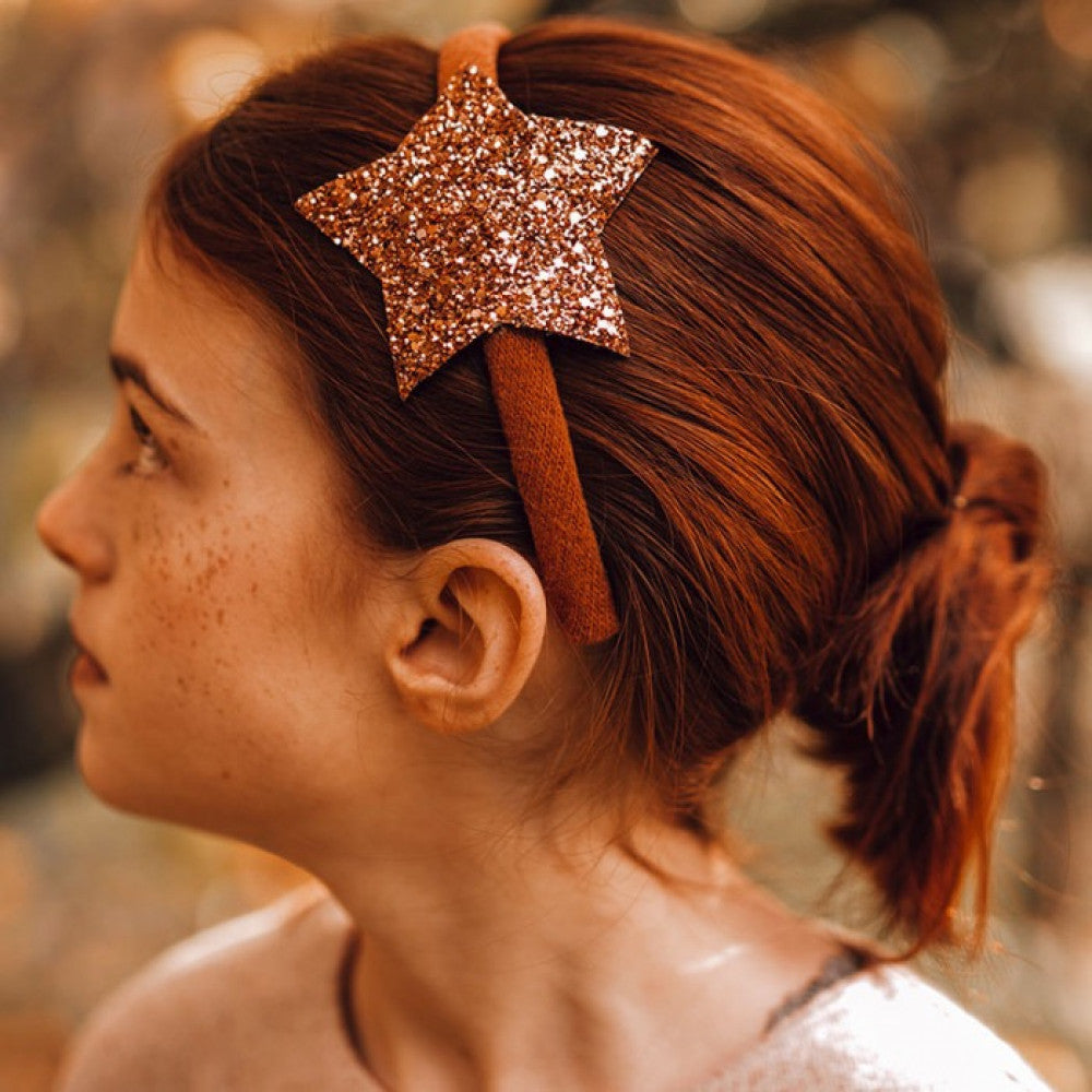 Headband with Glitter Star
